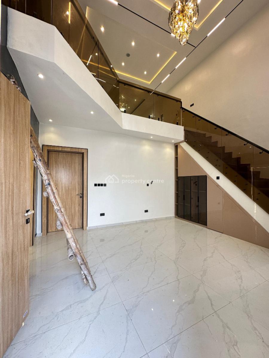 Contemporary Spacious 5 Bedroom Fully Detached Duplex, Chevron, Lekki, Lagos, Detached Duplex for Sale