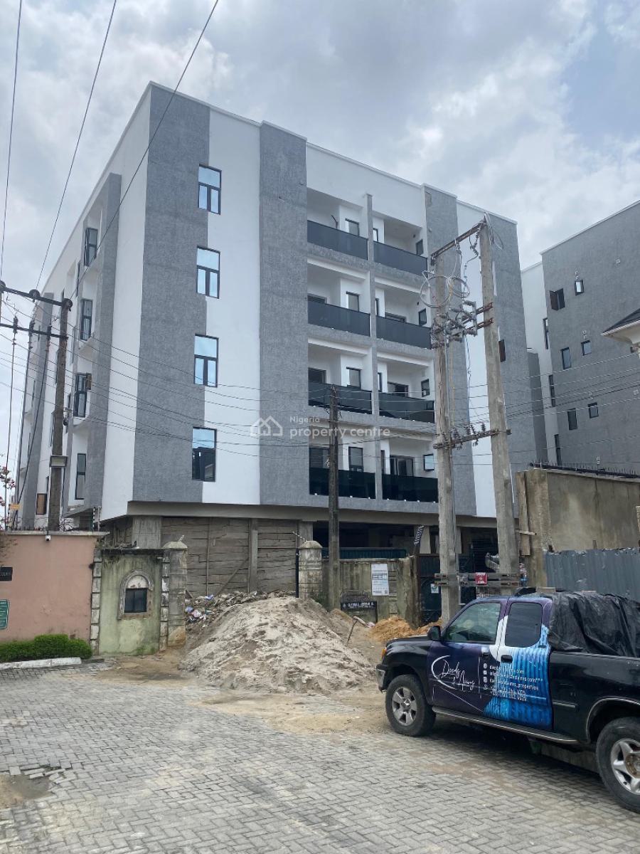 Luxury 2 Bedroom Serviced Apartment with a  Swimming Pool, Elevator, Within a Serene Estate,close Proximity to Imax Cinemas, Lekki Phase 1, Lekki, Lagos, Block of Flats for Sale