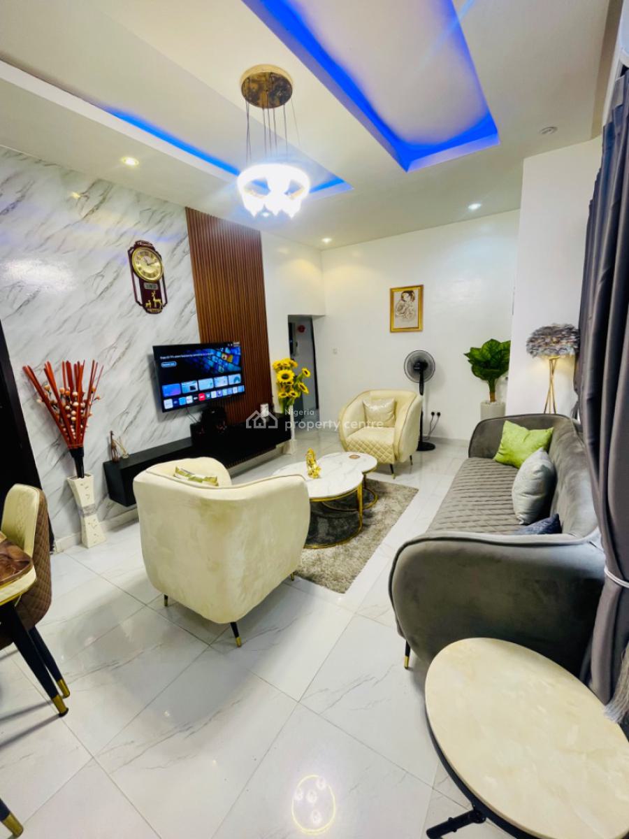 Luxury 3 Bedroom Apartment with Ps5 & Massage Machine, Lagos Business School, Ajah, Lagos, Flat / Apartment Short Let