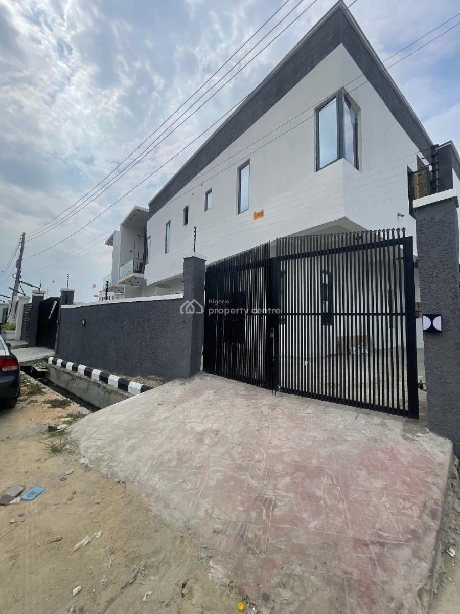 Exquisite 4 Bedroom Semi Detached Duplex Within a Secured Estate, Ologolo, Lekki, Lagos, House for Sale