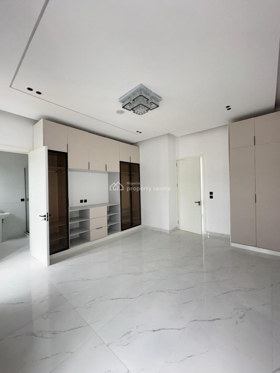 Contemporary Spacious 5 Bedroom Detached Duplex with Bq and Pool, Chevron, Lekki, Lagos, Detached Duplex for Sale