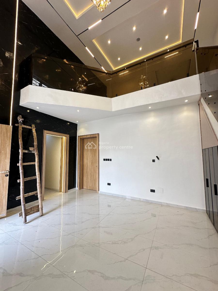 Contemporary Spacious 5 Bedroom Detached with Bq and Rooftop Terrace, Chevron, Lekki, Lagos, Detached Duplex for Sale