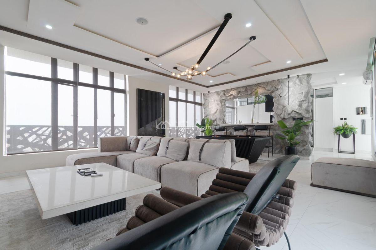 Luxurious 3bedroom Penthouse Villa with City View!, Palm Spring Road, Ikate, Lekki, Lagos, Flat / Apartment Short Let