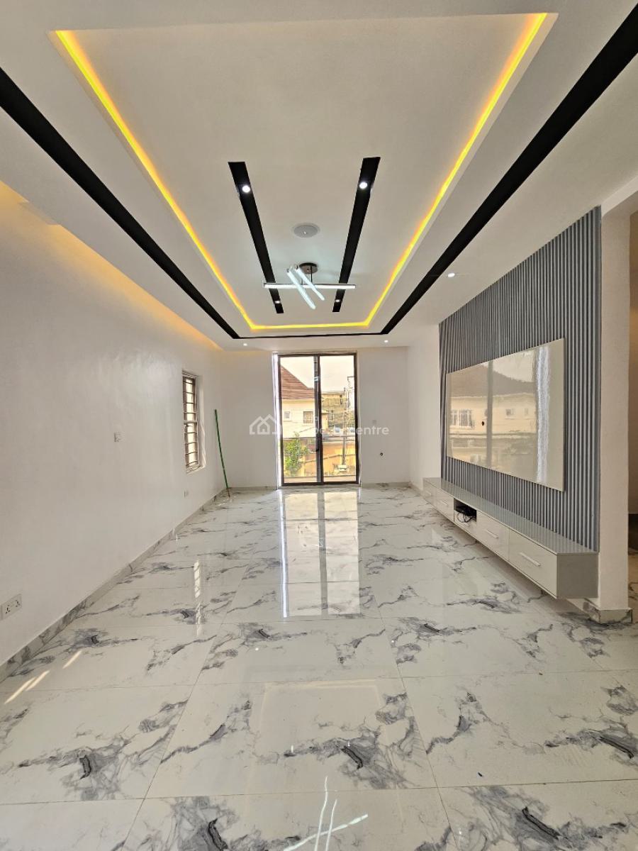 Spacious 5 Bedroom with Bq, Rooftop Terrace, Bar, Gym, Pool & Cinema, Chevron, Lekki, Lagos, Detached Duplex for Sale