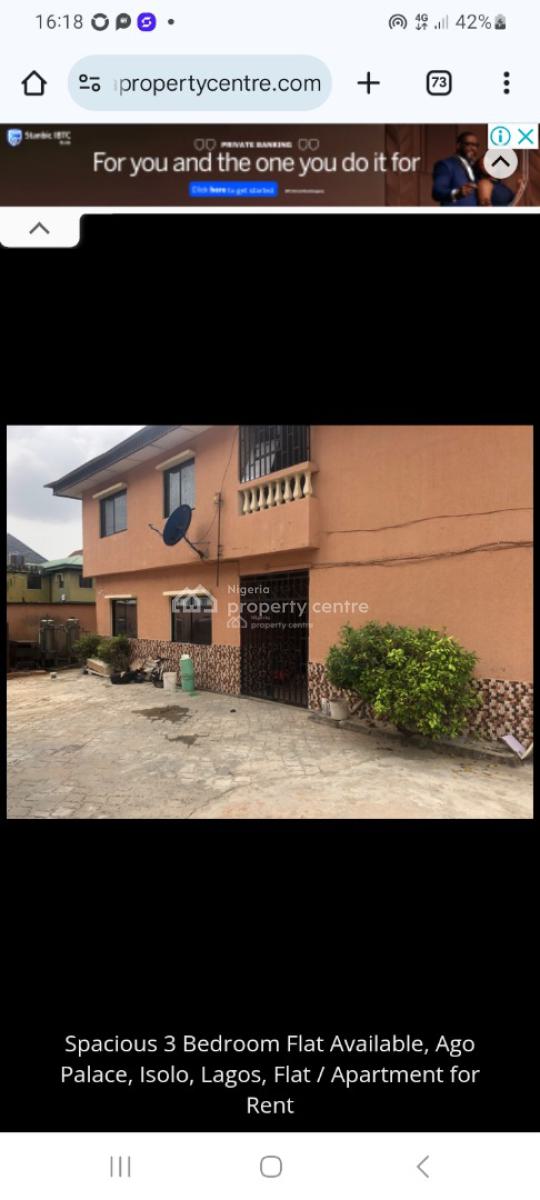 Property at Commercial/residential Area, Adura Bustop, Abule Egba, Agege, Lagos, Detached Duplex for Sale