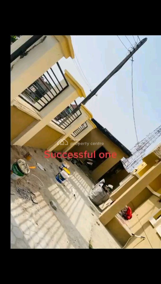 a Well Built and Very Solid Block of 6 Flats:, Off Ogombo Road,abraham Adesanya, Ajah, Lagos, Block of Flats for Sale