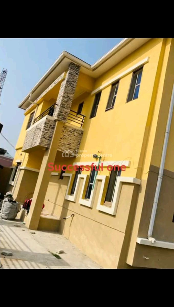 a Well Built and Very Solid Block of 6 Flats:, Off Ogombo Road,abraham Adesanya, Ajah, Lagos, Block of Flats for Sale