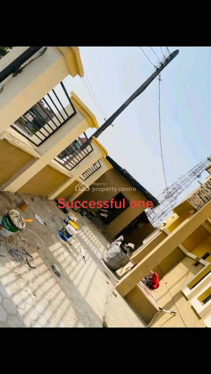 a Well Built and Very Solid Block of 6 Flats:, Off Ogombo Road,abraham Adesanya, Ajah, Lagos, Block of Flats for Sale