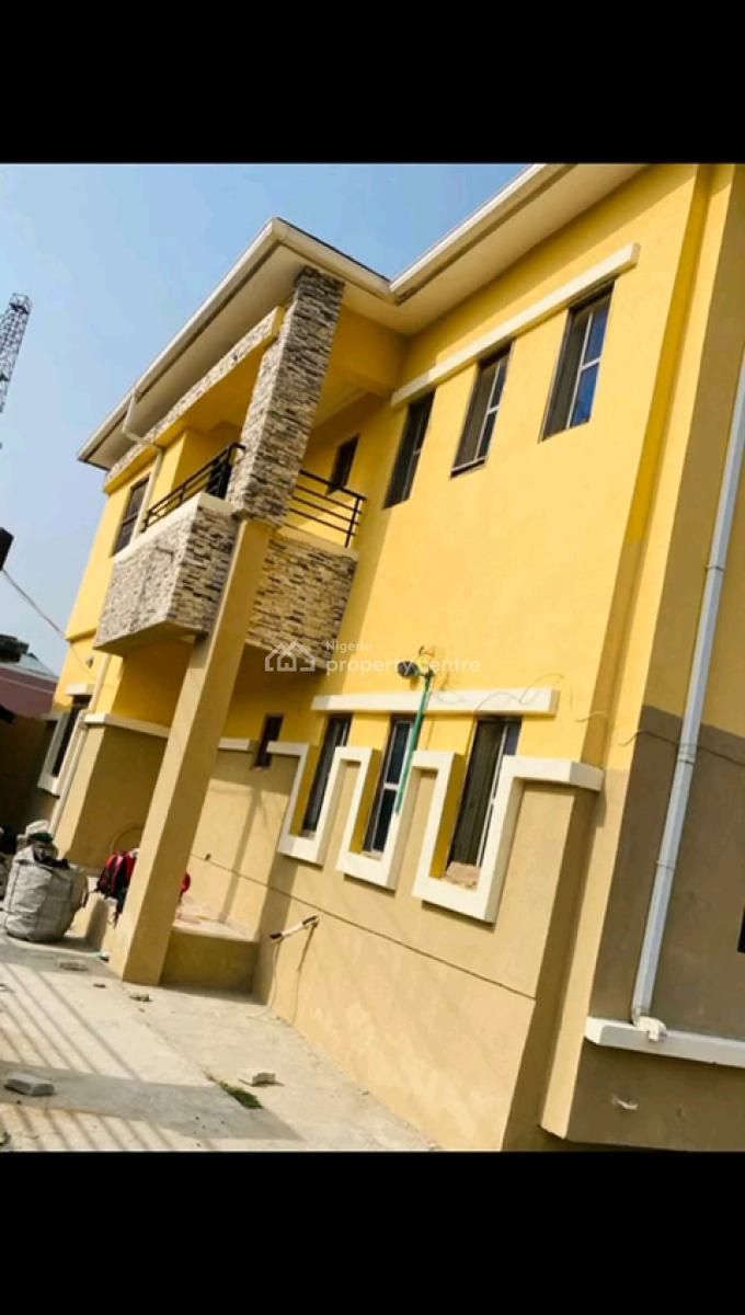 a Well Built and Very Solid Block of 6 Flats:, Off Ogombo Road,abraham Adesanya, Ajah, Lagos, Block of Flats for Sale