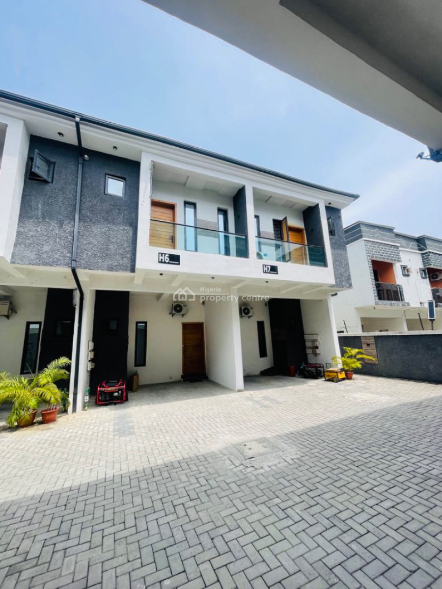 Exquisite 2 Bedroom Terrace Duplex with Excellent Facilities, Ikota Villa Estate, Lekki, Lagos, Terraced Duplex Short Let