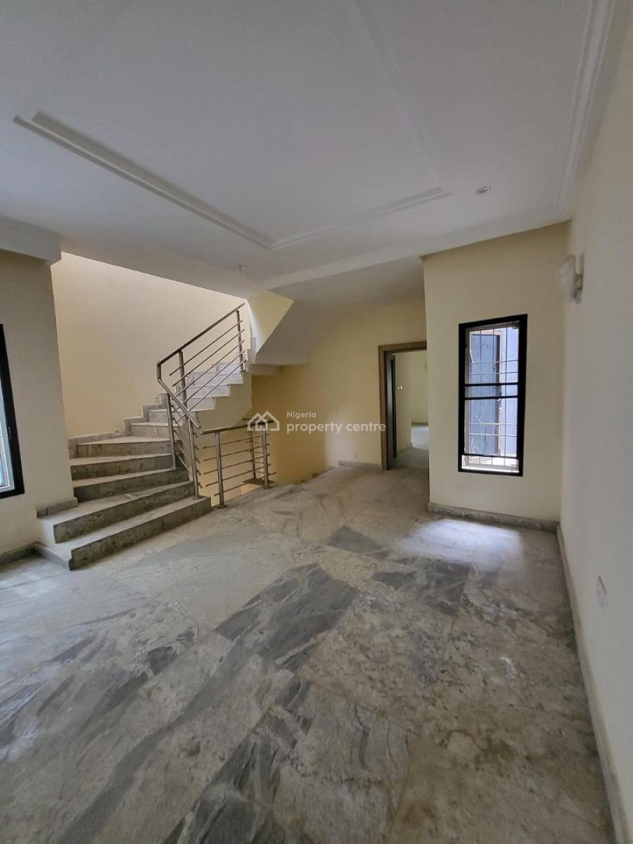 Newly Built 4 Bedroom Terrace Duplex with Bq, 2 Living Rooms, Guzape District, Abuja, Terraced Duplex for Sale