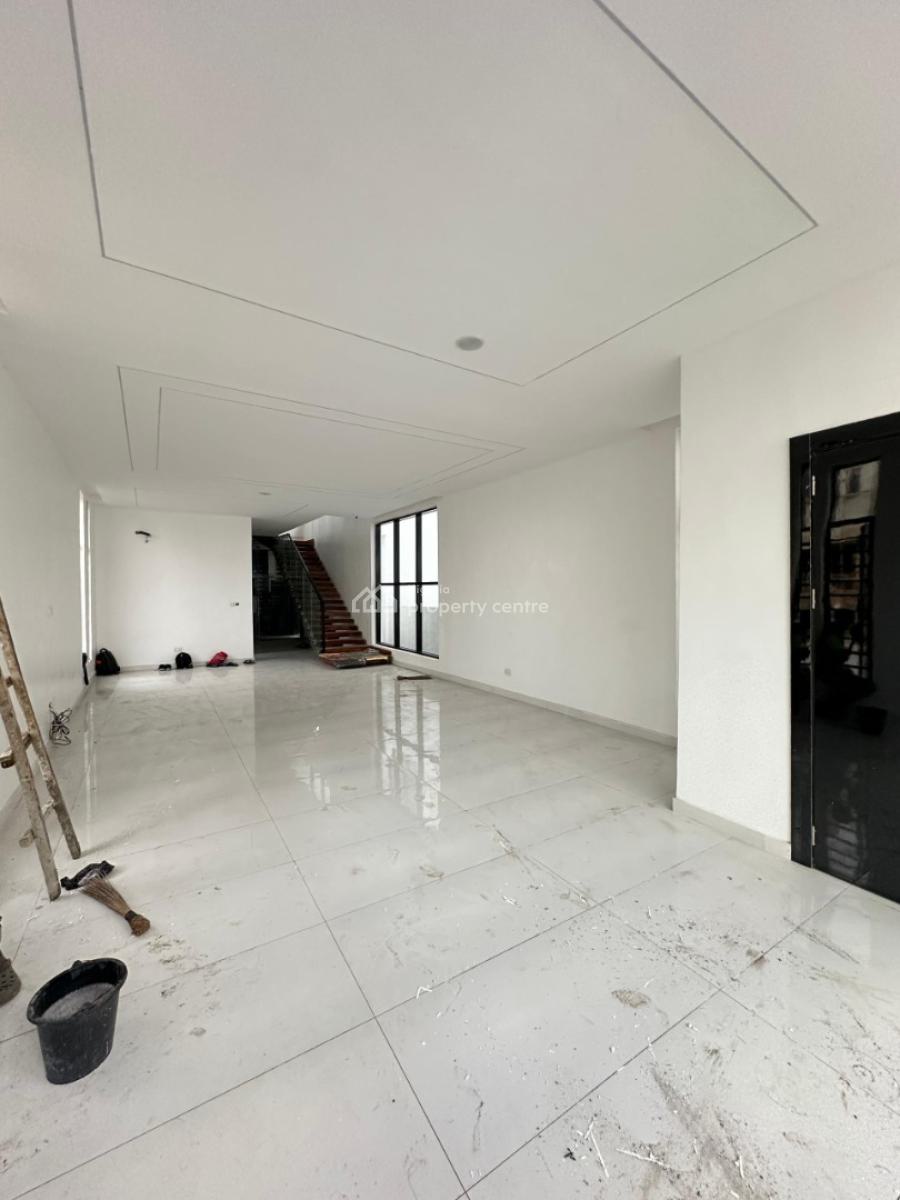 Spacious 5 Bedroom Fully Detached Duplex with Bq and Swimming Pool, Chevron, Lekki, Lagos, Detached Duplex for Sale