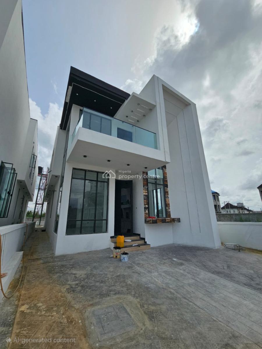 Ravishing 5 Bedroom Fully Detached Duplex with Bq and Swimming Pool, Chevron, Lekki, Lagos, Detached Duplex for Sale