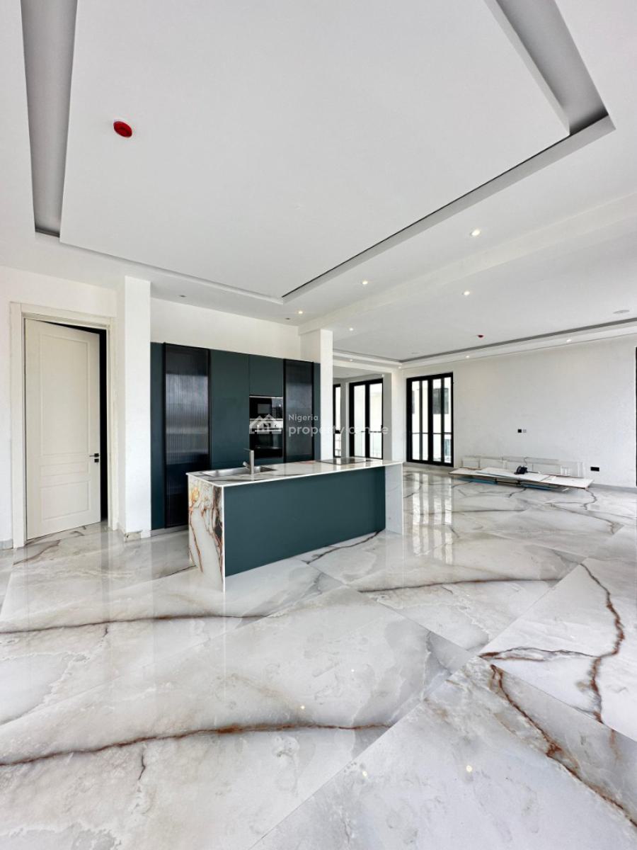 Waterview 5 Bedroom Terraced Duplex W/ Pool, Elevator, Gym, Bq, Roof, Banana Island, Ikoyi, Lagos, Terraced Duplex for Sale
