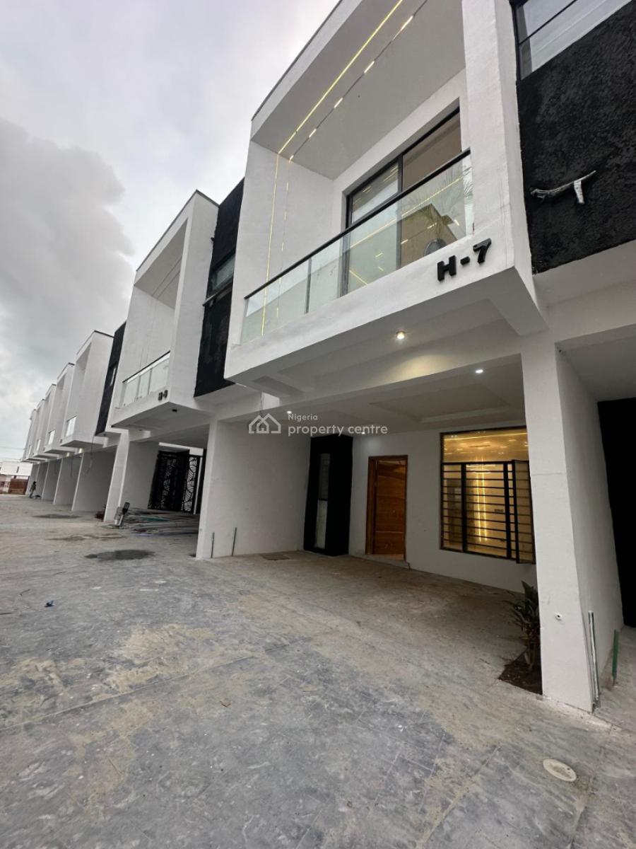 Brand New 4 Bedroom Terraced Duplex -- Ikota, Lekki, Ikota, Lekki, Lagos, Terraced Duplex for Sale