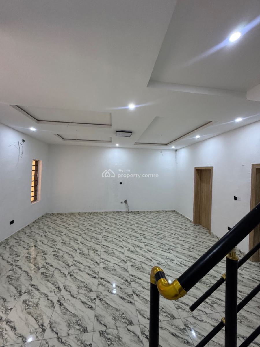 Luxurious 4bedrom Duplex Terrace Close to Road at Abraham Adesoya Ajar, Abraham Adesoya Ajar, Lekki, Lagos, Terraced Duplex for Sale