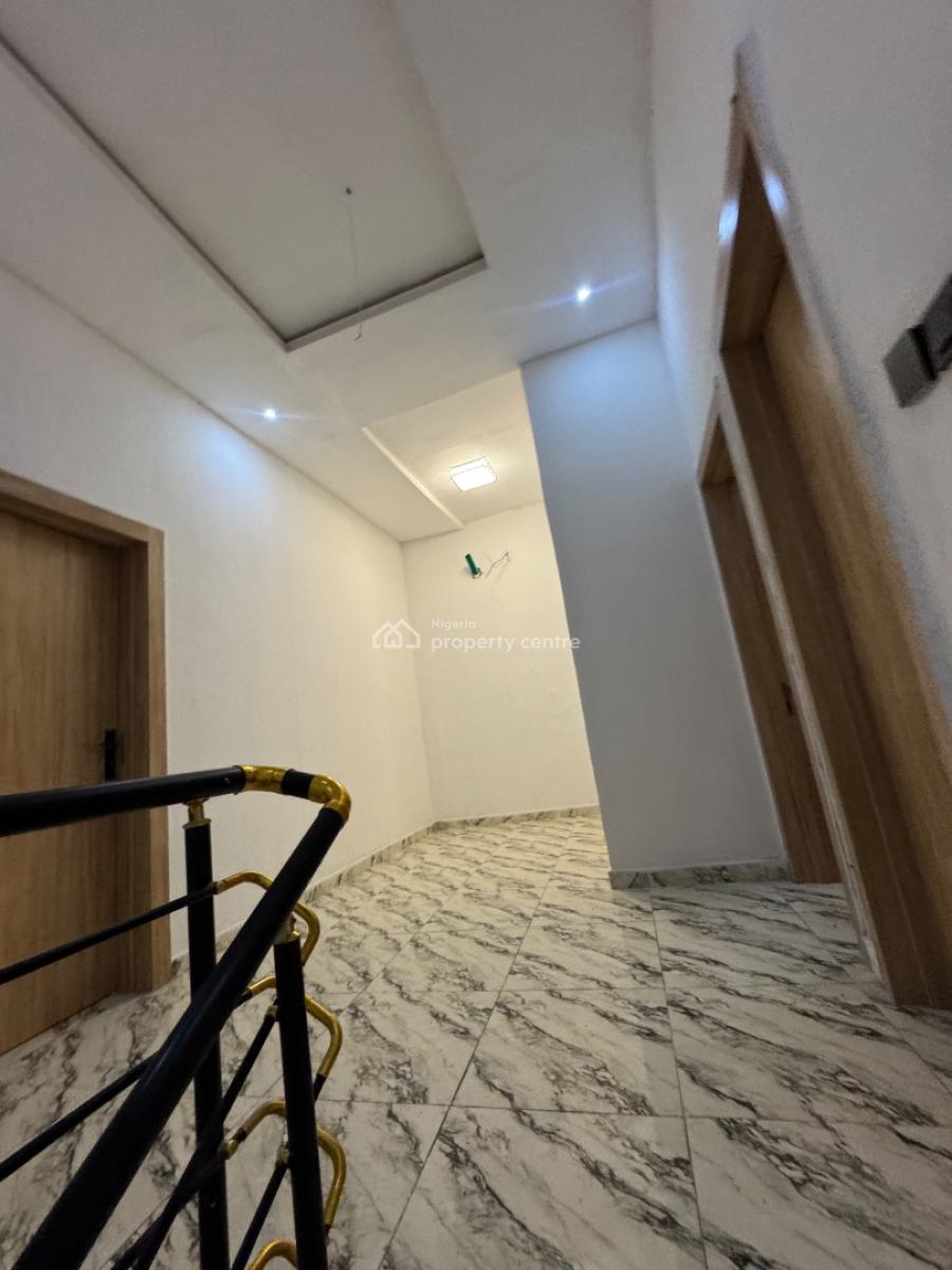 Luxurious 4bedrom Duplex Terrace Close to Road at Abraham Adesoya Ajar, Abraham Adesoya Ajar, Lekki, Lagos, Terraced Duplex for Sale
