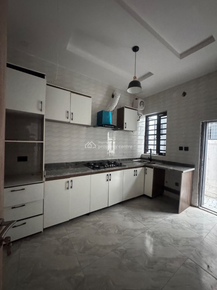 Luxurious 4bedrom Duplex Terrace Close to Road at Abraham Adesoya Ajar, Abraham Adesoya Ajar, Lekki, Lagos, Terraced Duplex for Sale