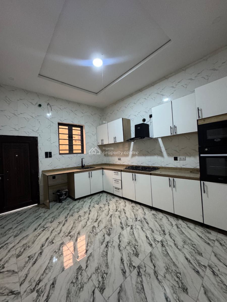 Luxurious 4bedrom Duplex Terrace Close to Road at Abraham Adesoya Ajar, Abraham Adesoya Ajar, Lekki, Lagos, Terraced Duplex for Sale