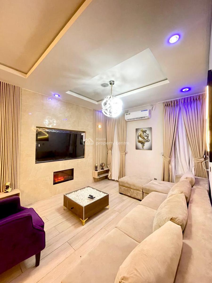 Furnished and Fully Serviced Duplex, Orchid Road, Lekki, Lagos, Terraced Duplex for Rent
