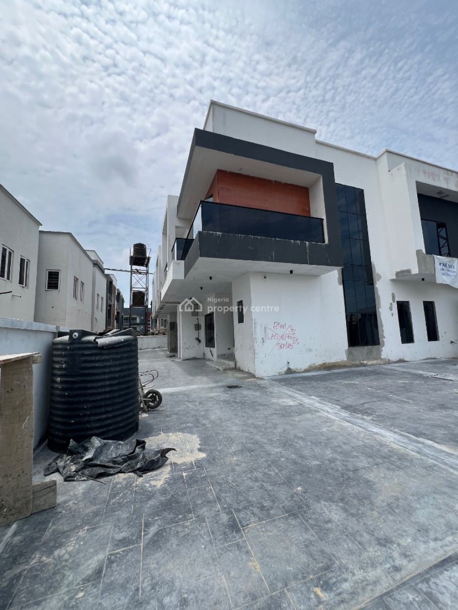 Spacious Four Bedroom Terrace Duplex with Bq, Osapa Lekki, Lekki Phase 1, Lekki, Lagos, Terraced Duplex for Sale