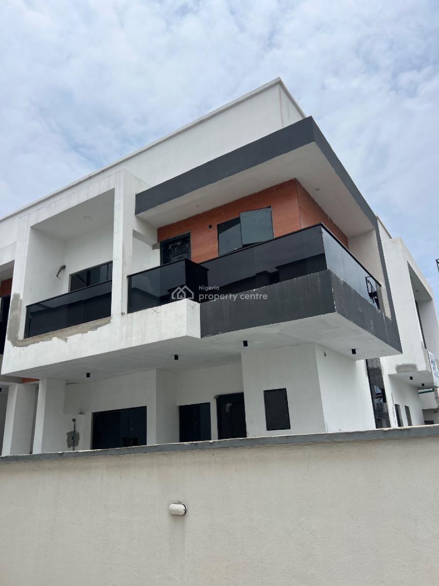 Spacious Four Bedroom Terrace Duplex with Bq, Osapa Lekki, Lekki Phase 1, Lekki, Lagos, Terraced Duplex for Sale
