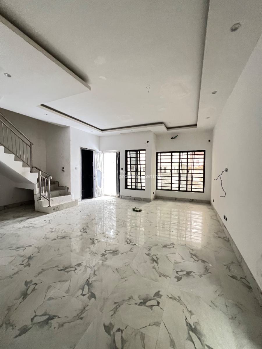 Spacious Four Bedroom Terrace Duplex with Bq, Osapa Lekki, Lekki Phase 1, Lekki, Lagos, Terraced Duplex for Sale