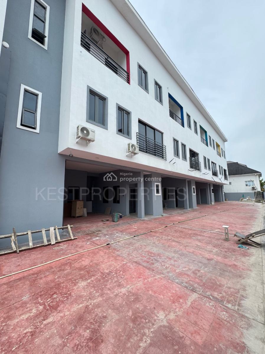 4 Bedroom Terrace Duplex with Bq, Ikate, Lekki, Lagos, Terraced Duplex for Sale