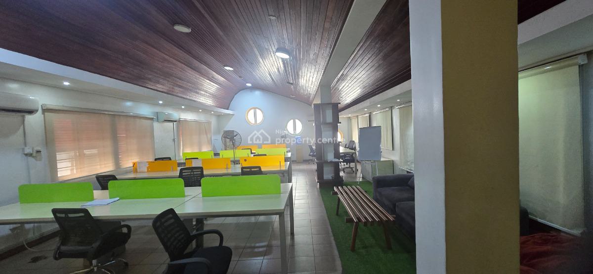 2 Floor Commercial Property with Large Open Plan Space + Meeting Rooms, Orchids Hotel Road, Lekki, Lagos, Office Space for Rent