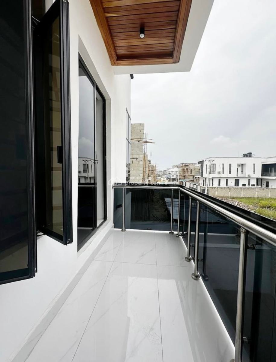 Spacious 4 Bedroom Semi Detached Duplex with a Bq, Chevron, Lekki, Lagos, Detached Duplex for Sale