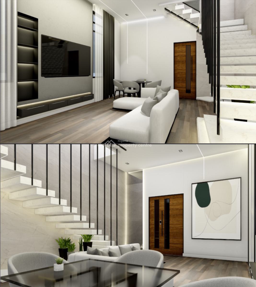 Deluxe 4 Bedroom Semi Detached Duplex with Staff Room, Mangoro, Ikeja, Lagos, Detached Duplex for Sale