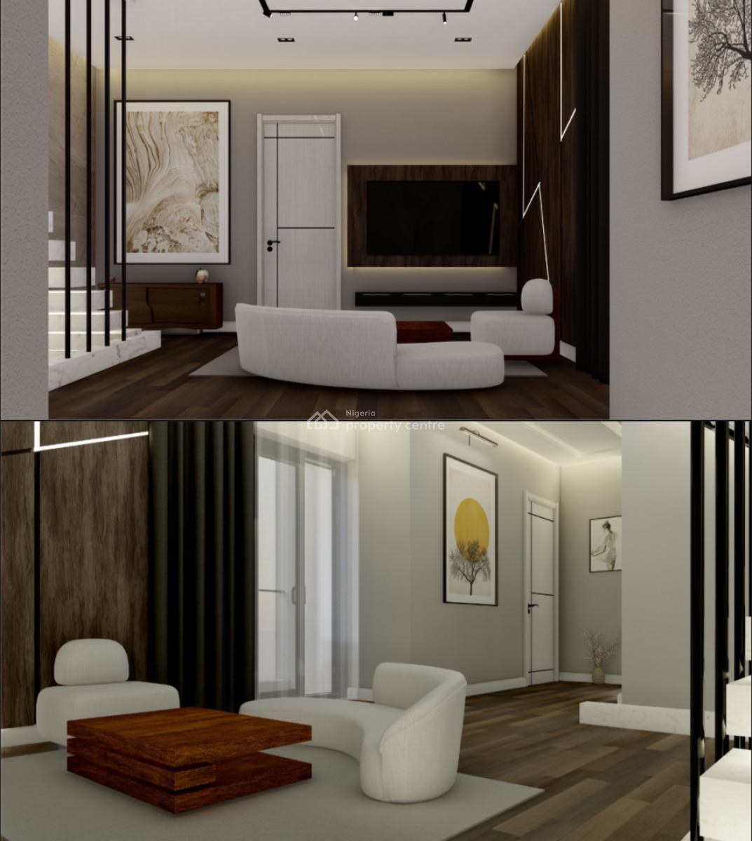 Deluxe 4 Bedroom Semi Detached Duplex with Staff Room, Mangoro, Ikeja, Lagos, Detached Duplex for Sale