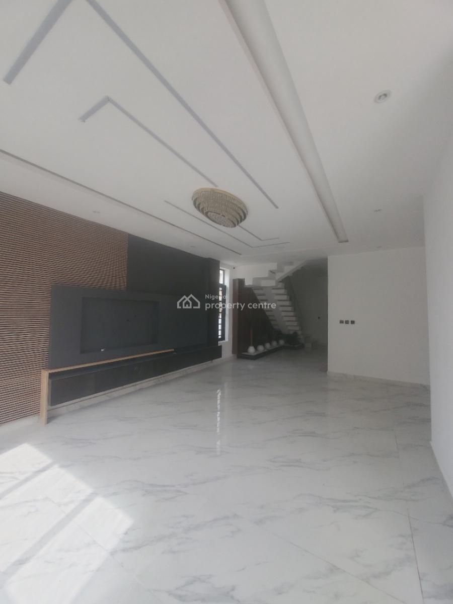 Gorgeous 5 Bedroom Detached Duplex with Bq, Pool, Office, Cinema, Chevron, Lekki, Lagos, Detached Duplex for Sale