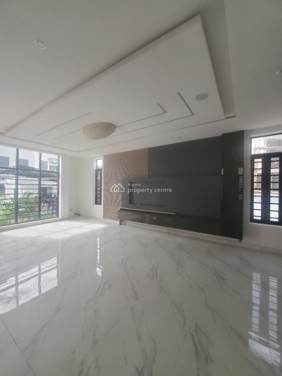 Gorgeous 5 Bedroom Detached Duplex with Bq, Pool, Office, Cinema, Chevron, Lekki, Lagos, Detached Duplex for Sale