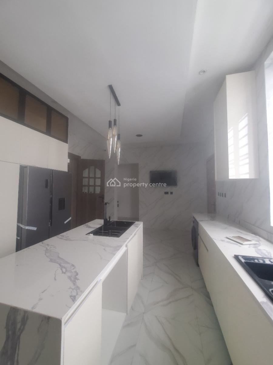 Gorgeous 5 Bedroom Detached Duplex with Bq, Pool, Office, Cinema, Chevron, Lekki, Lagos, Detached Duplex for Sale