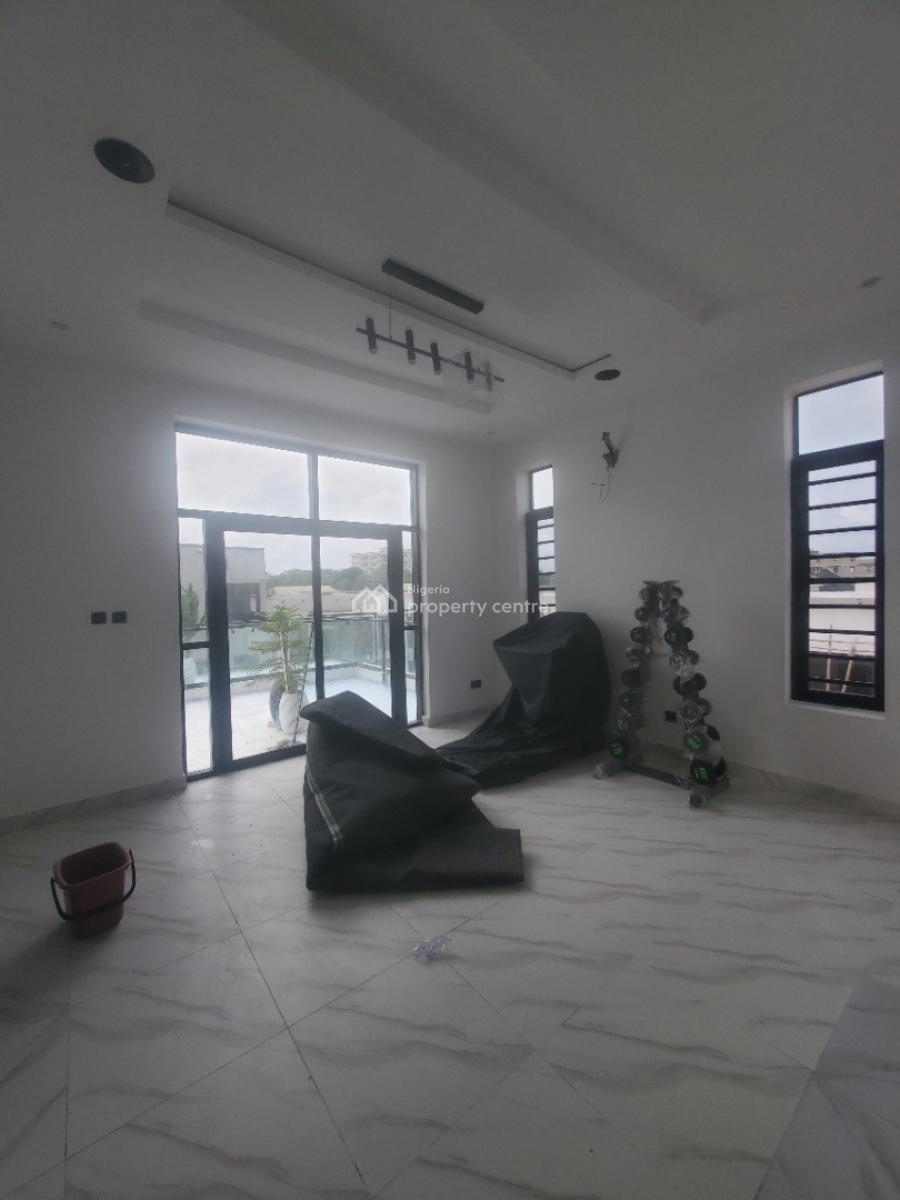 Gorgeous 5 Bedroom Detached Duplex with Bq, Pool, Office, Cinema, Chevron, Lekki, Lagos, Detached Duplex for Sale