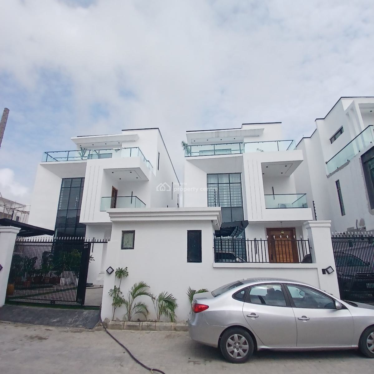 Luxury 5 Bedroom Detached Duplex with Rooftop Terrace, Chevron Drive, Lekki, Lagos, Detached Duplex for Sale