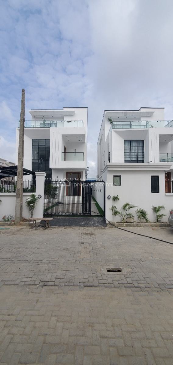 Magnificent 5 Bedroom Fully Detached Duplex, Chevron Tollgate, Lekki, Lagos, House for Sale