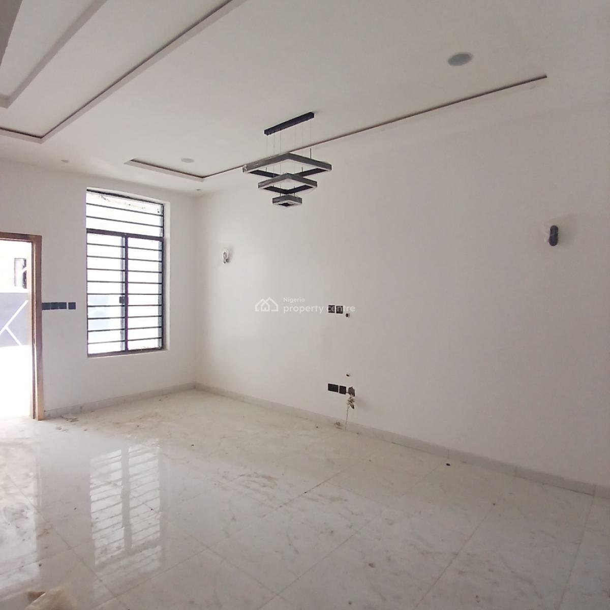Newly Built  4-bedroom Terrace Duplex with Bq, Chevron Drive, Lekki, Lagos, Terraced Duplex for Sale