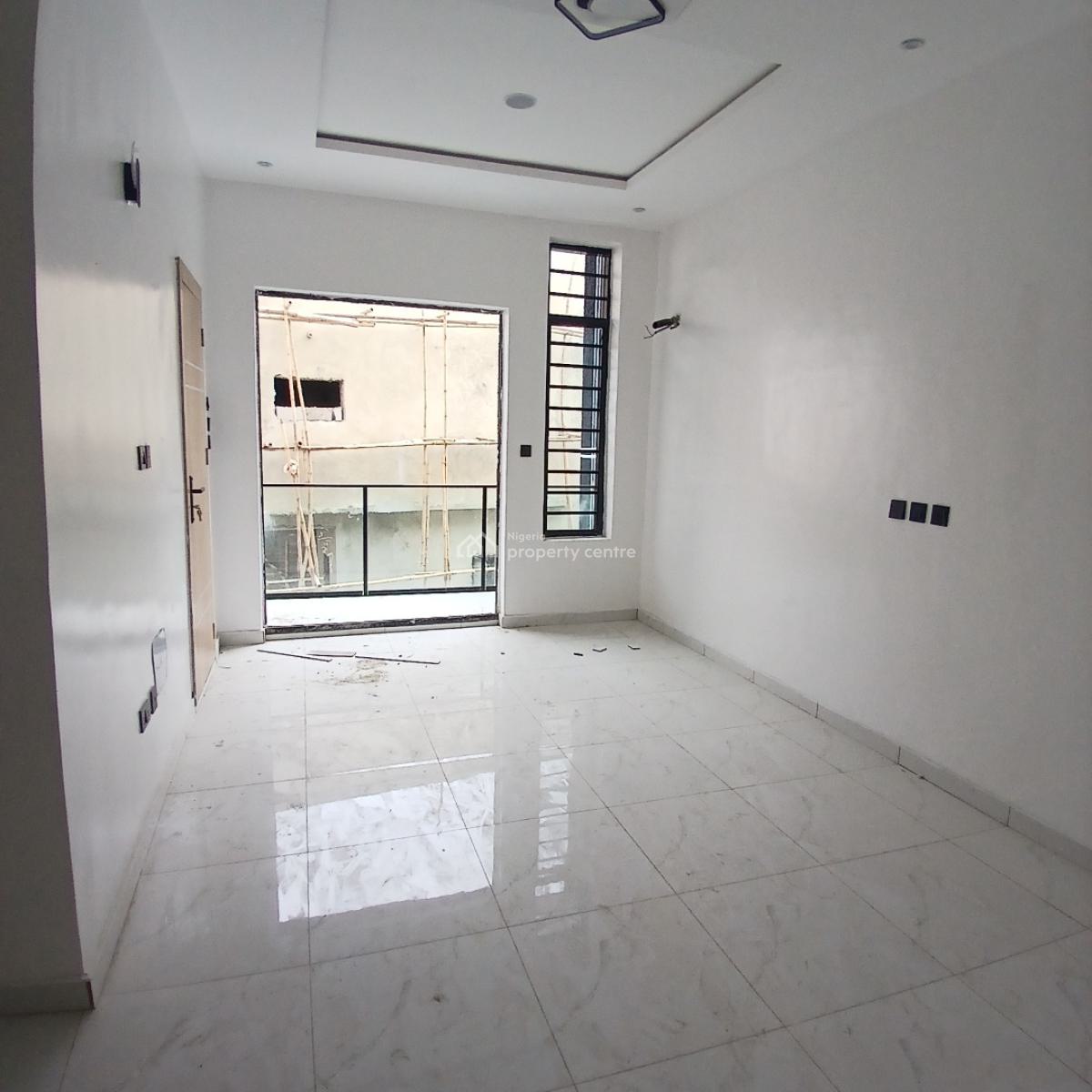 Newly Built  4-bedroom Terrace Duplex with Bq, Chevron Drive, Lekki, Lagos, Terraced Duplex for Sale