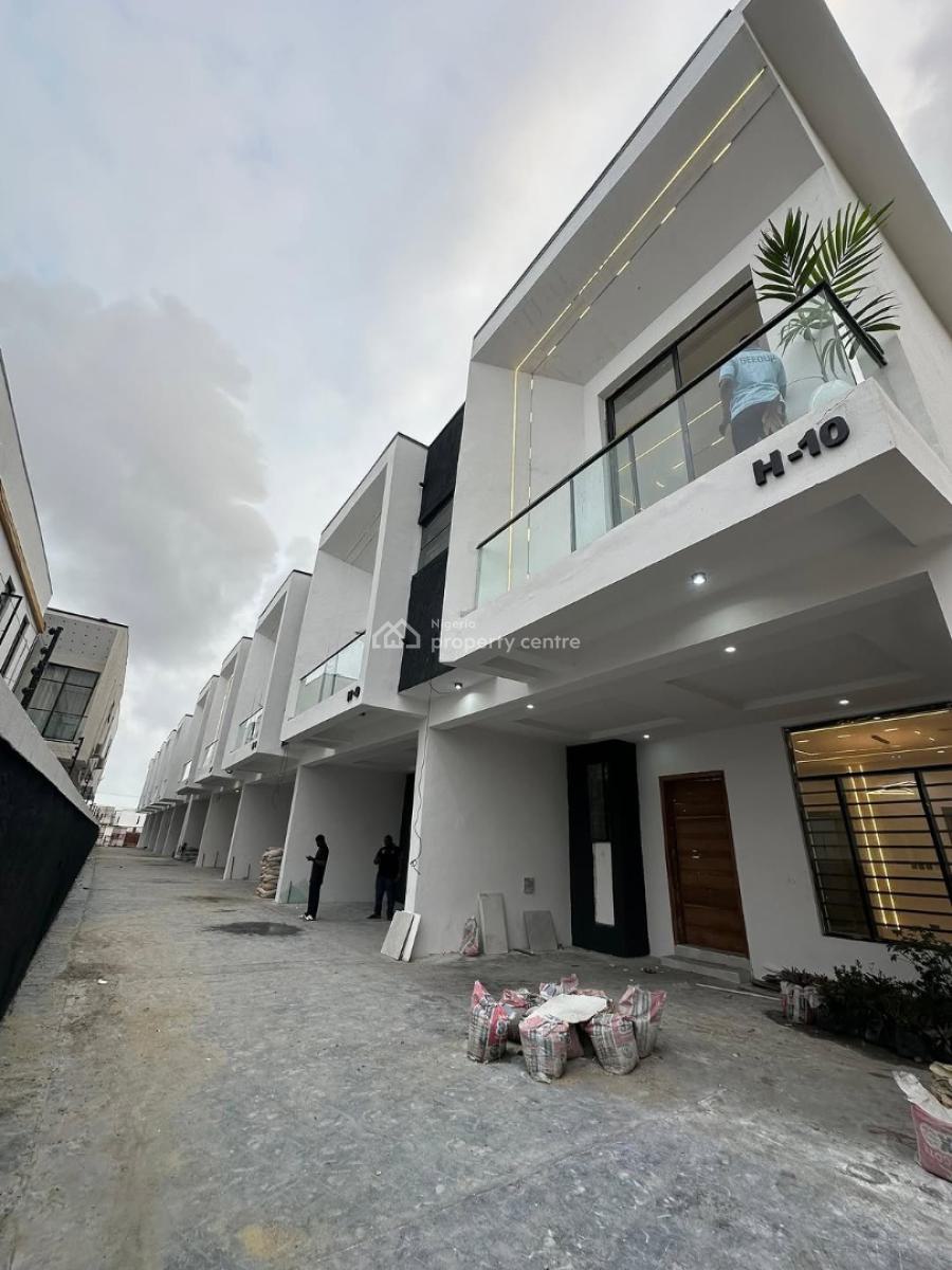 Four Bedroom Terrace Duplex, Ikota, Lekki, Lagos, Terraced Duplex for Sale