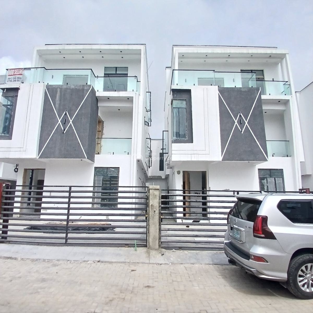 Gigantic 5 Bedroom Fully Detached Duplex with Swimming Pool, Bq, Chevron Toll Gate, Lekki, Lagos, Detached Duplex for Sale