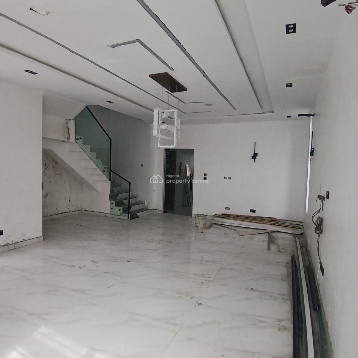 Gigantic 5 Bedroom Fully Detached Duplex with Swimming Pool, Bq, Chevron Toll Gate, Lekki, Lagos, Detached Duplex for Sale