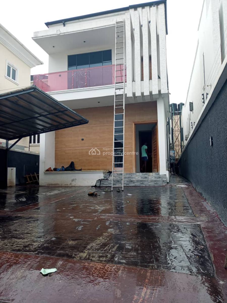 Luxury 5 Bedroom Fully Detached Duplex with Bq, Osapa London, Osapa, Lekki, Lagos, Detached Duplex for Rent