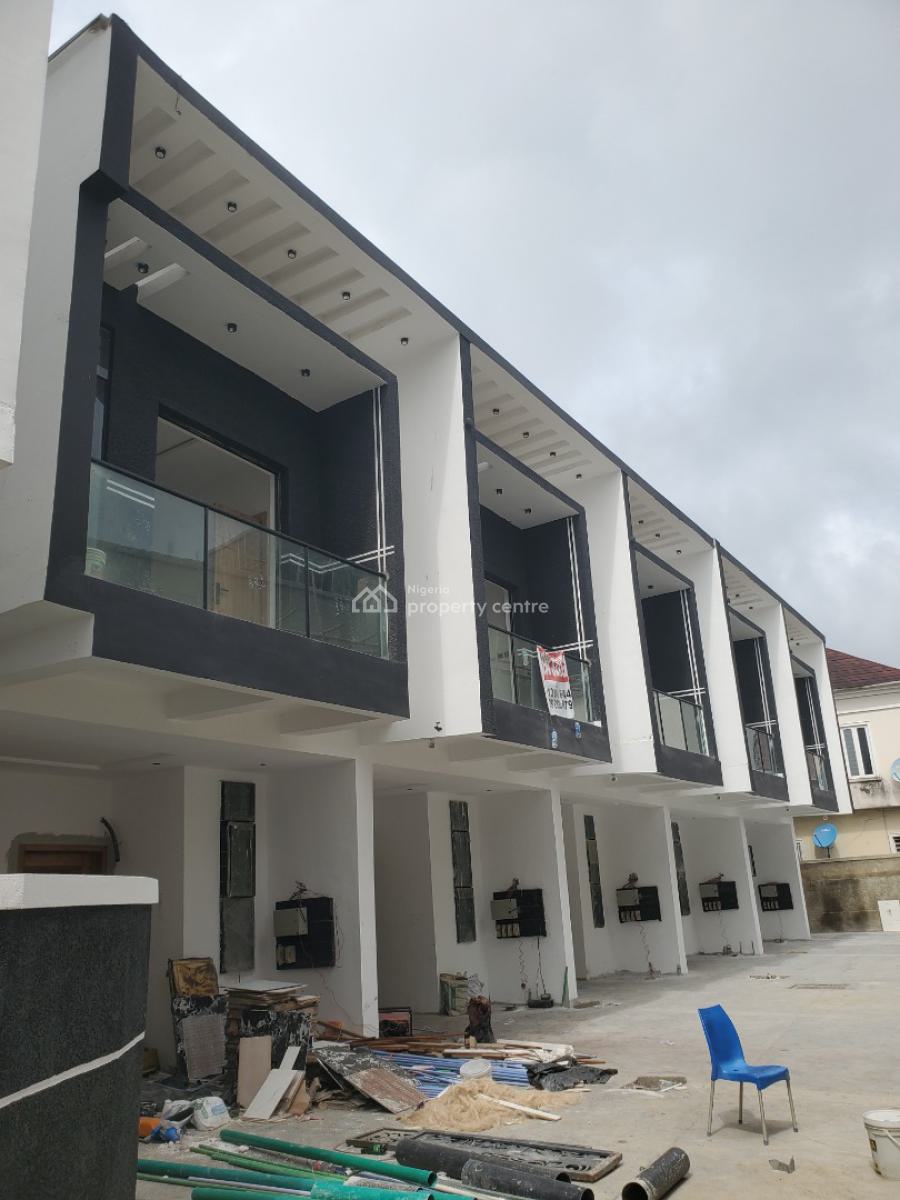 Stunning 4 Bedroom Terraced Duplex in a Secured Estate, Chevron, Lekki, Lagos, Terraced Duplex for Sale
