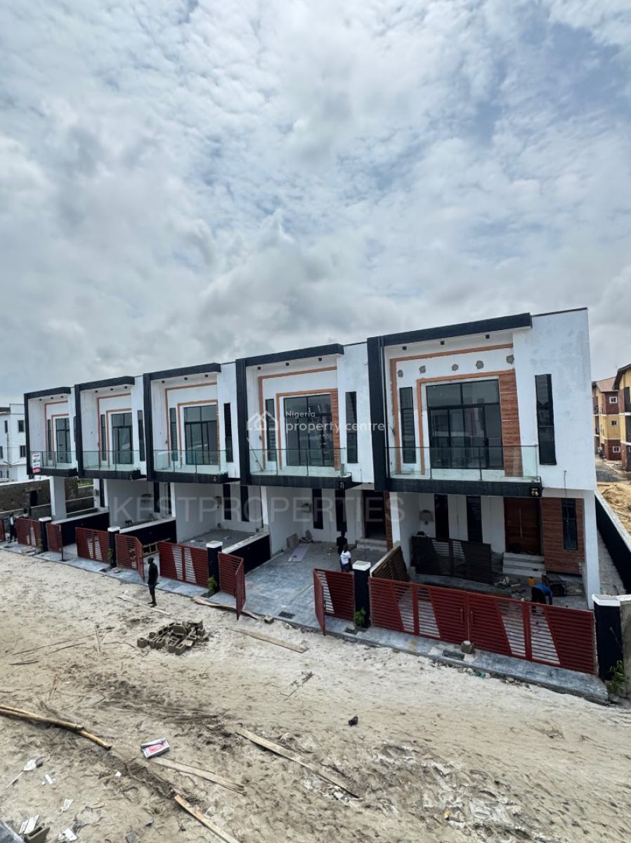 3 Bedroom Terrace Duplex with Private Compound, Ikota, Lekki, Lagos, House for Sale