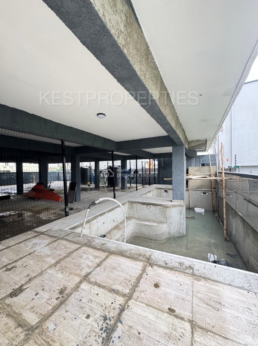 2 Bedroom Apartment with Swimming Pool, Gym, Elevator, Ikate, Lekki, Lagos, Flat / Apartment for Sale
