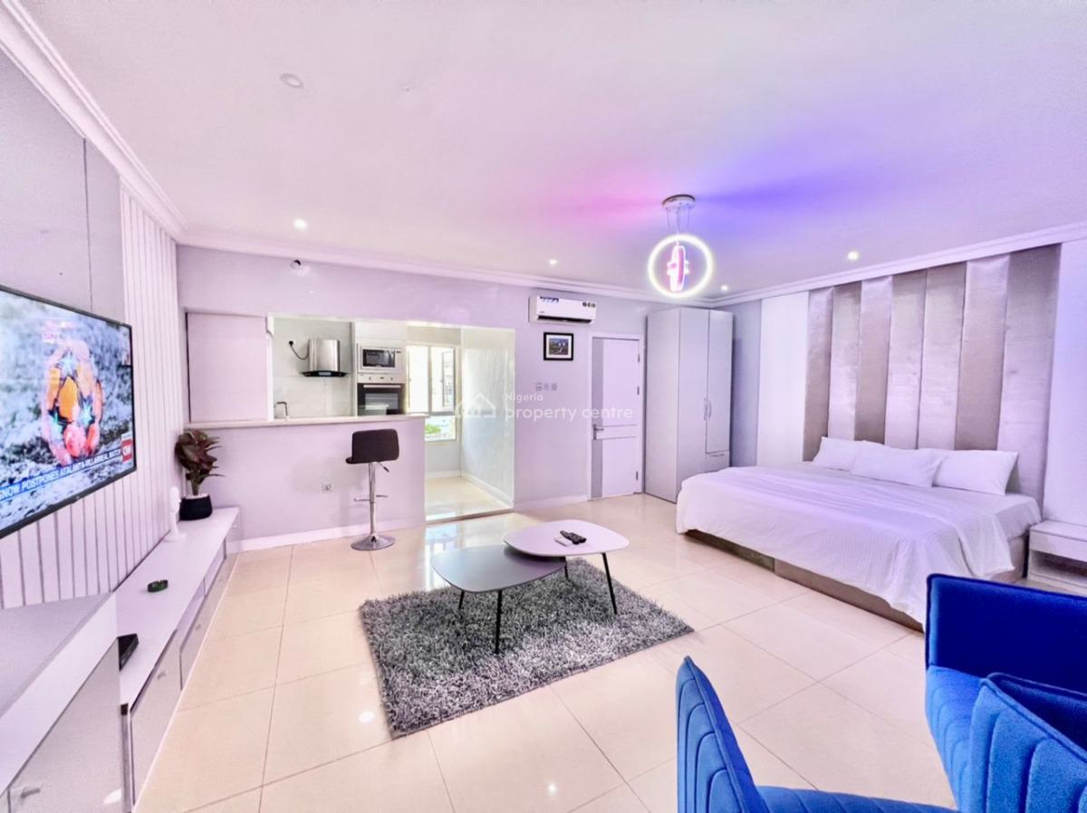 Favorite Luxury Studio Apartment, No 3c Dr Adewale Oshin Street, Lekki Phase 1, Lekki, Lagos, Mini Flat (room and Parlour) Short Let