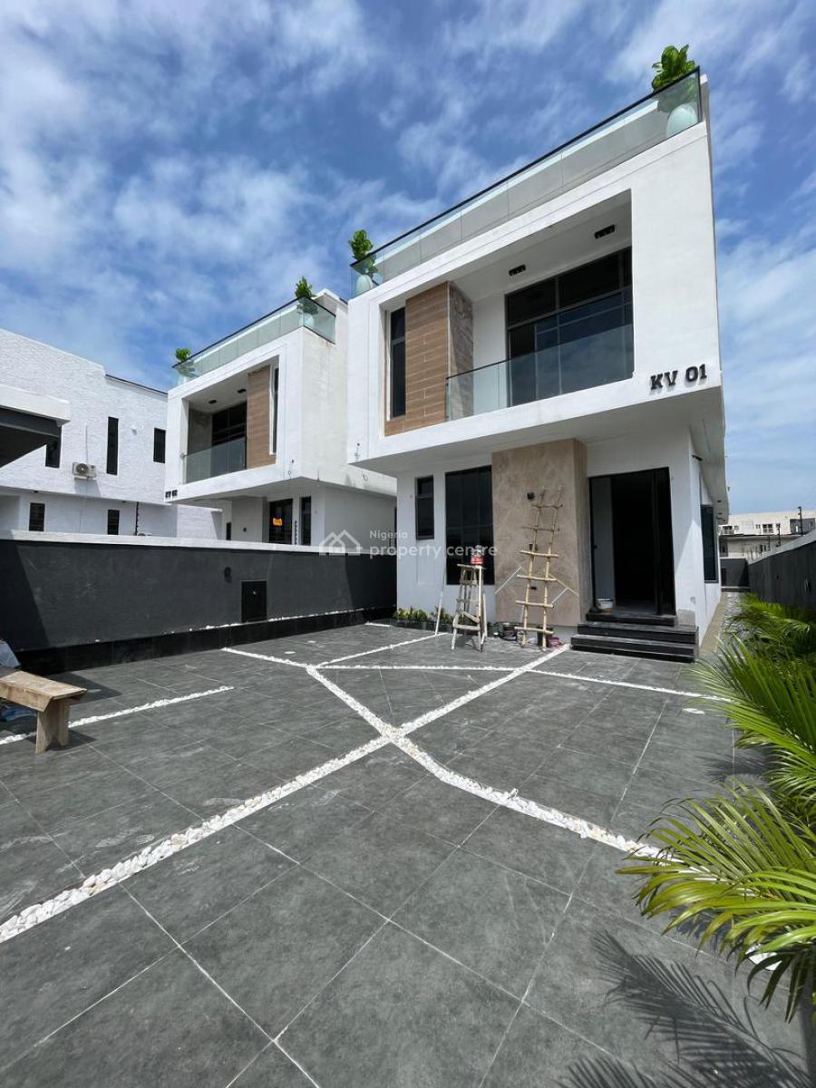 5 Bedroom Fully Detached Duplex with Bq, 2nd Toll Gate, Lekki, Lagos, Detached Duplex for Sale