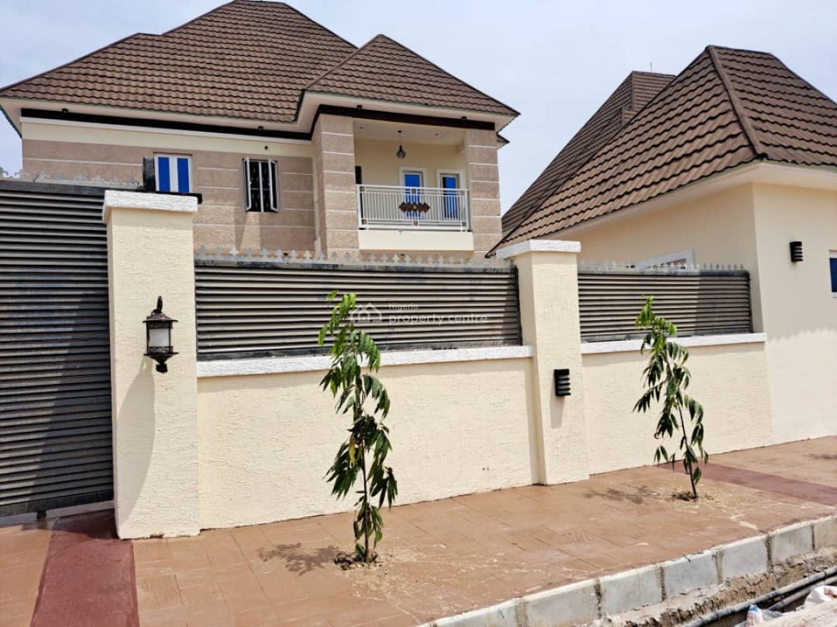 Exquisitely Built 4 Bedroom Detached Duplex with 2 Room Bq & Gatehouse, Sunnyvale Junction, Lokogoma District, Abuja, Detached Duplex for Sale